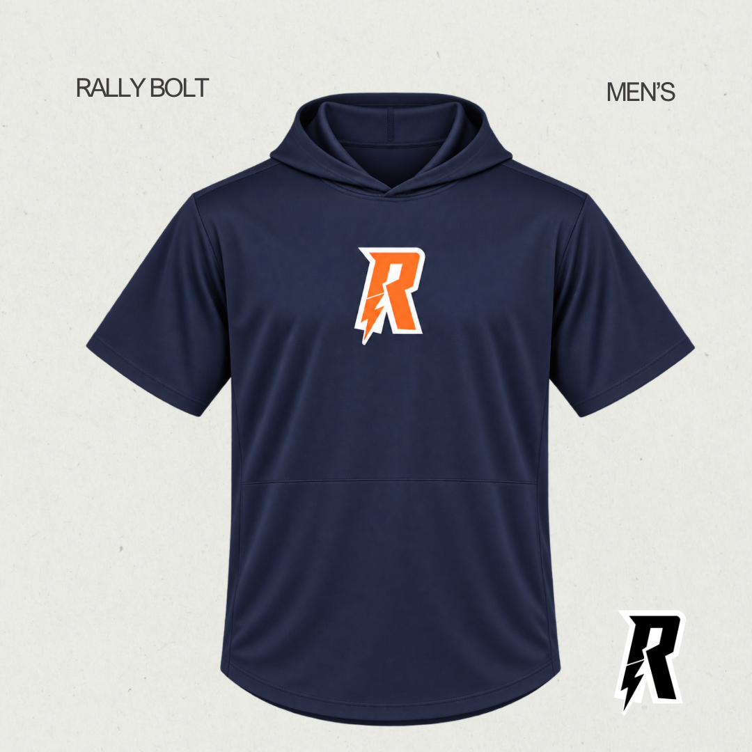 R-Bolt Men's Short Sleeve Performance Hoodie