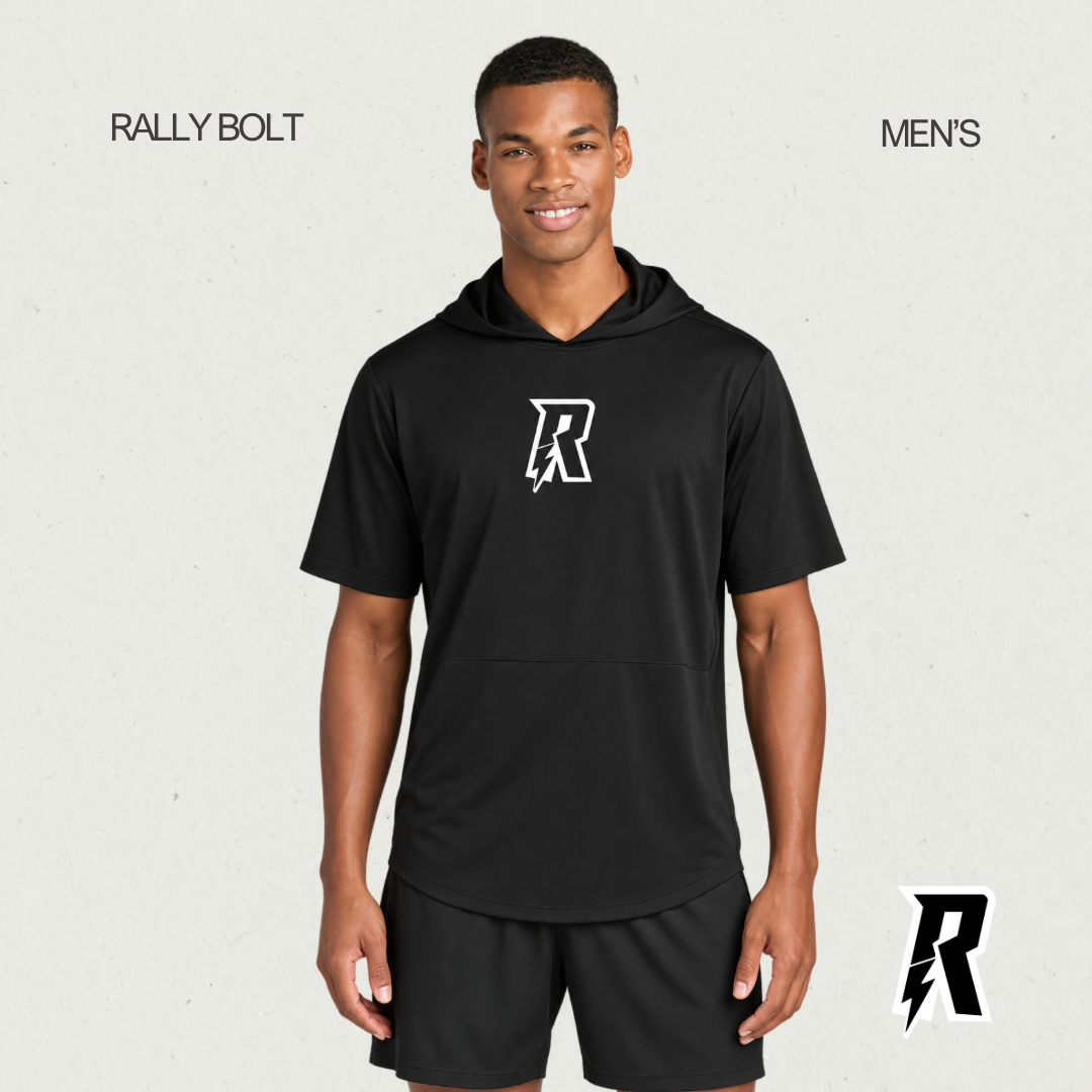 R-Bolt Men's Short Sleeve Performance Hoodie