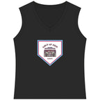 Walk Up Mom Energy Women's Sleeveless Competitor V-Neck Tee, by Rally Republic