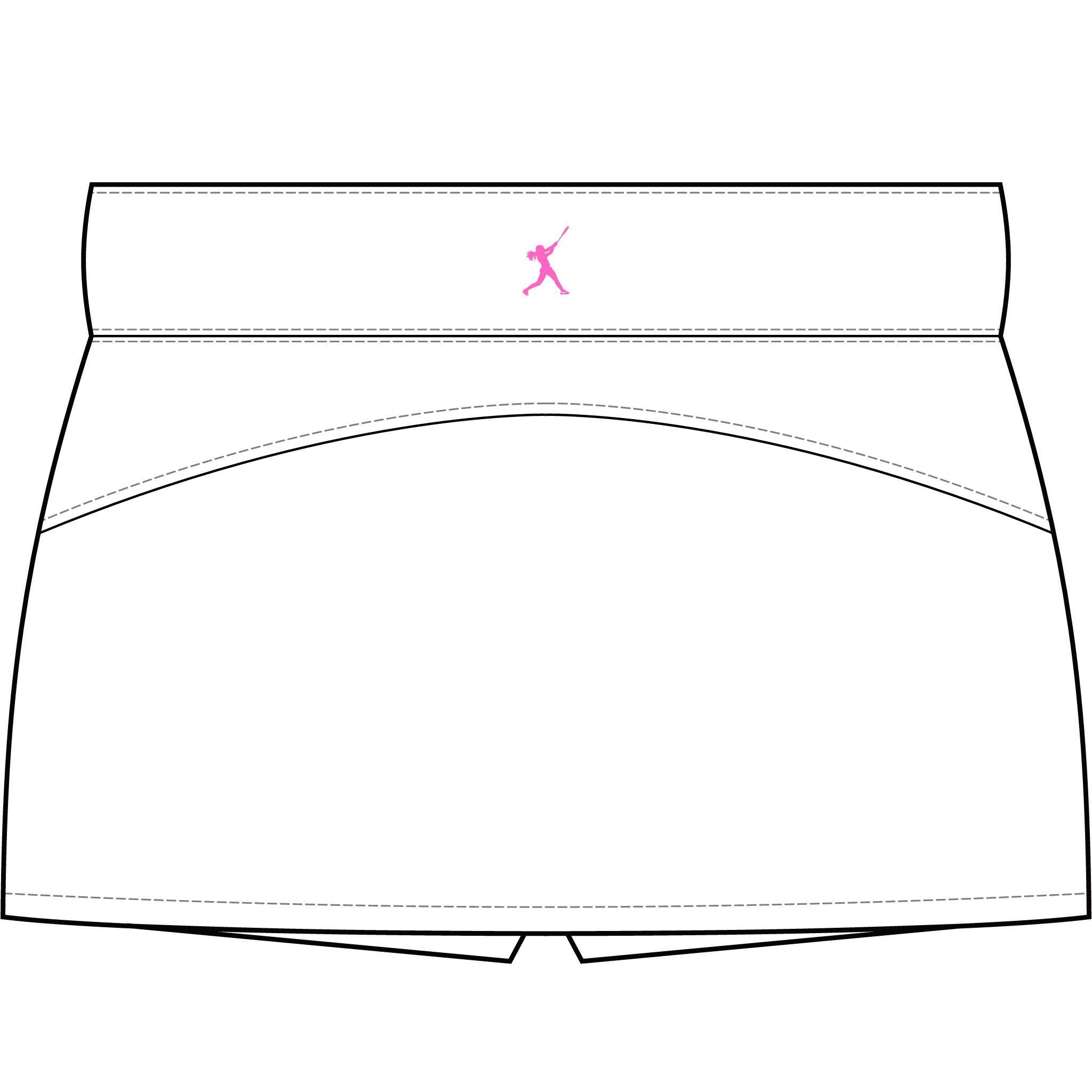 Rally Girl Signature Hitter Skort, by Rally Republic