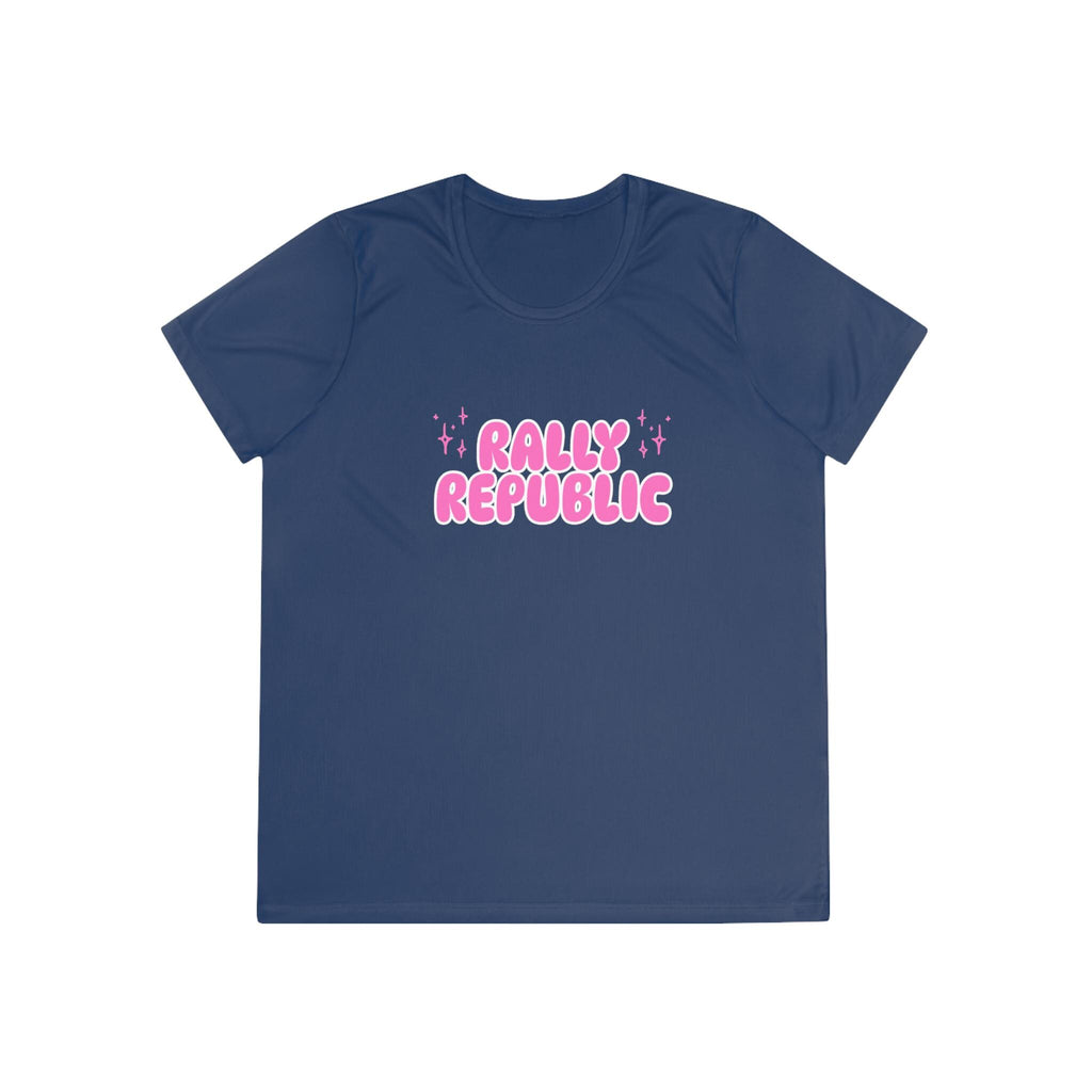 Rally Sparkles Ladies Competitor Tee, by Rally Republic