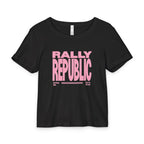 Rally Girl Softball USA Rib Baby Tee, by Rally Republic