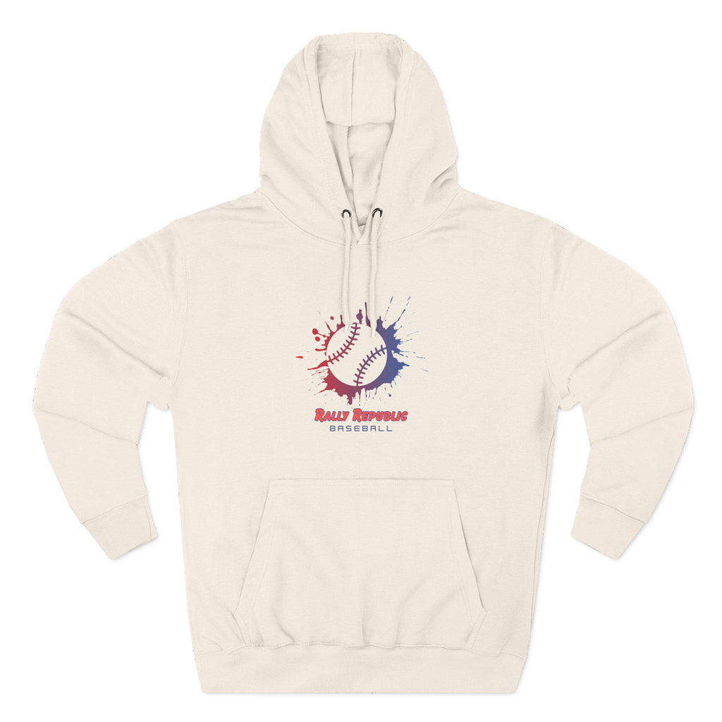 Summer Splash Adult Baseball Hoodie, by Rally Republic