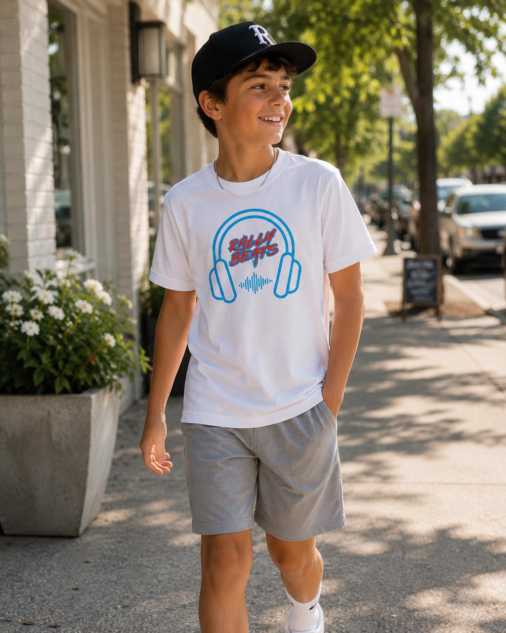 Rally Beats Youth Competitor Tee, by Rally Republic