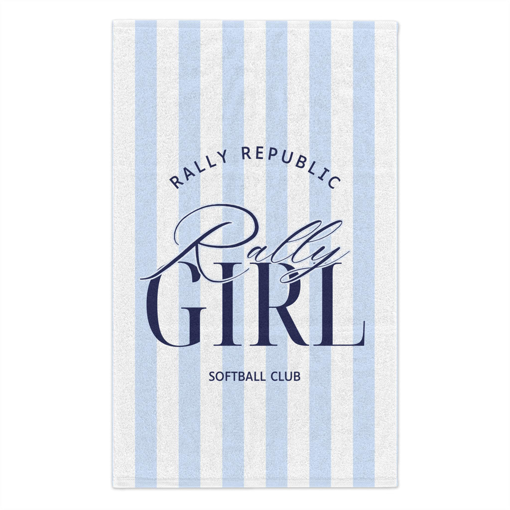 The “Rally Girl Softball Club” Rally Towel, by Rally Republic