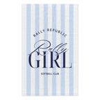 The “Rally Girl Softball Club” Rally Towel, by Rally Republic