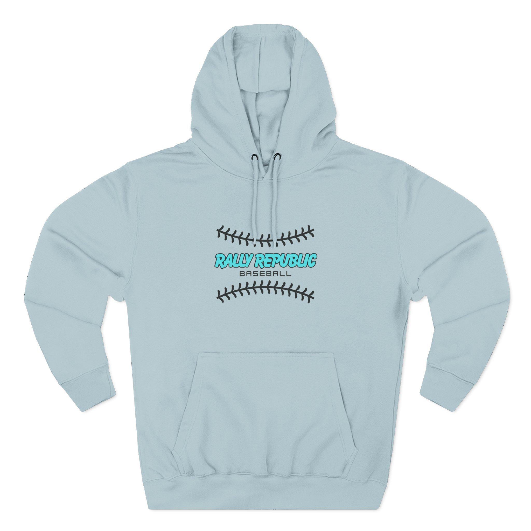 Rally Republic Trademark Baseball Logo Adult Hoodie