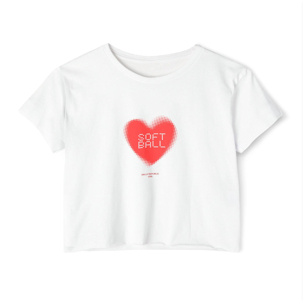 Softball Love Crop Top, by Rally Republic