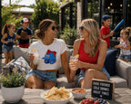 Rallyball USA Crop Tee, by Rally Republic