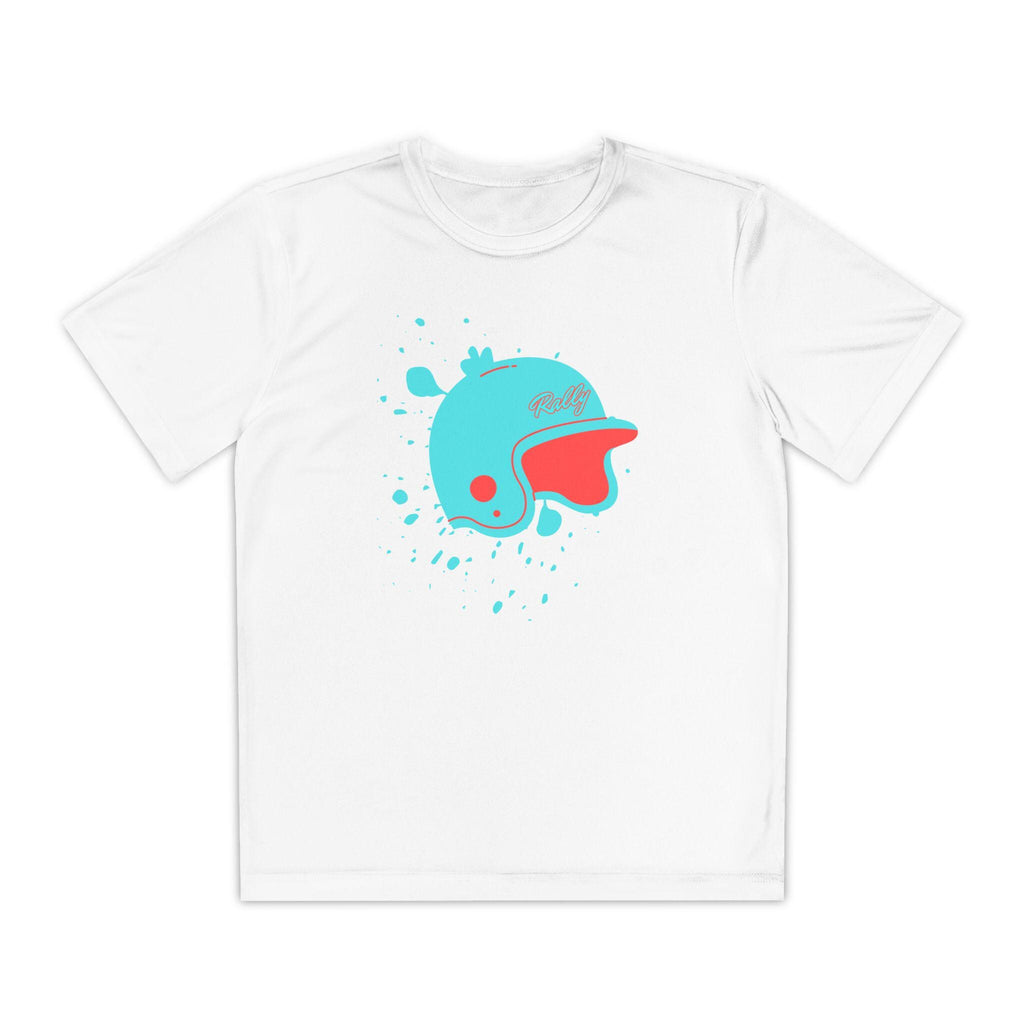 Rally Helmet Youth Competitor Tee,  by Rally Republic