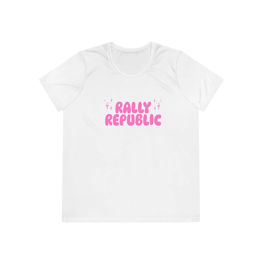 Rally Sparkles Ladies Competitor Tee, by Rally Republic