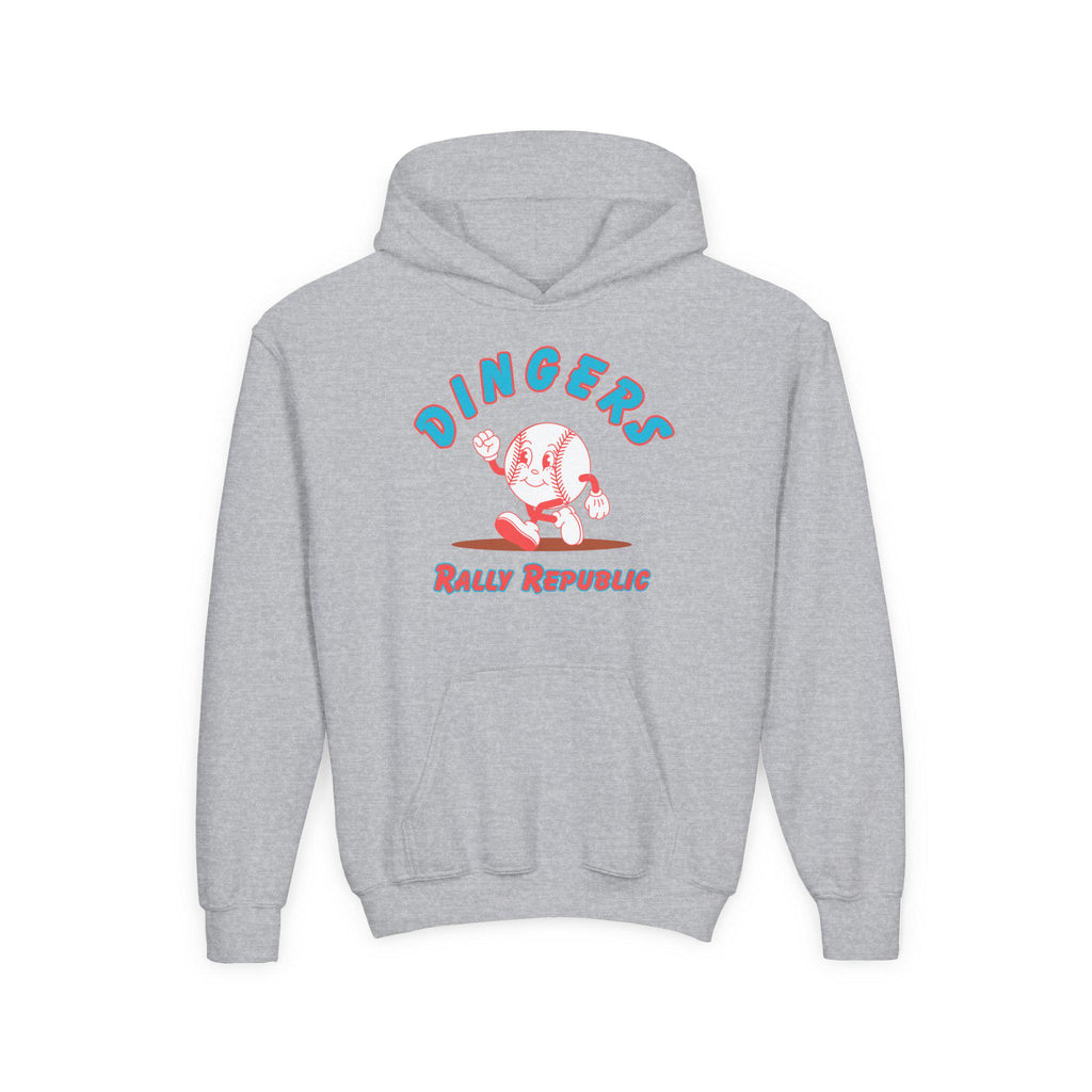 Dingers Youth Hoodie, by Rally Republic