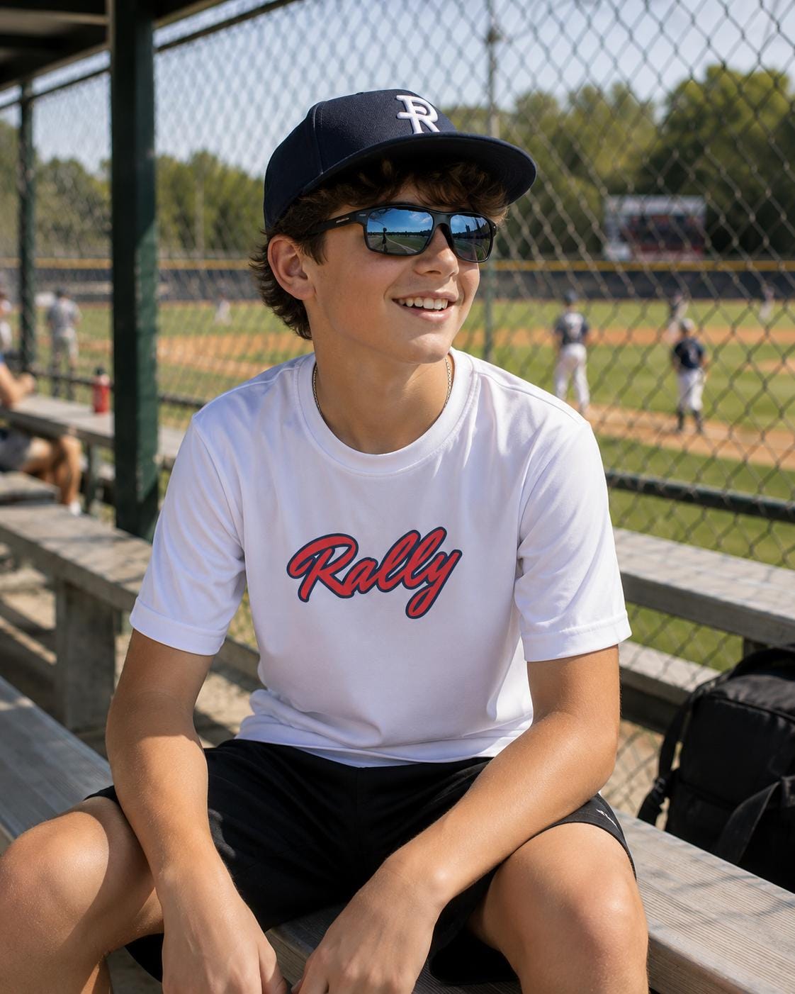 Rally Classic Youth Competitor Tee, by Rally Republic Baseball