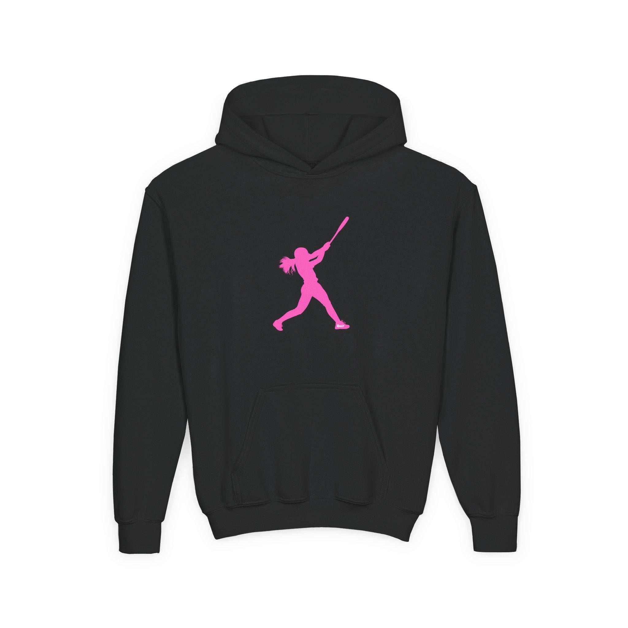Rally Girl Signature Hitter Youth Hoodie, by Rally Republic