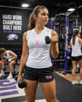 Rally Girl Signature Hitter Sleeveless Performance Tee, by Rally Republic