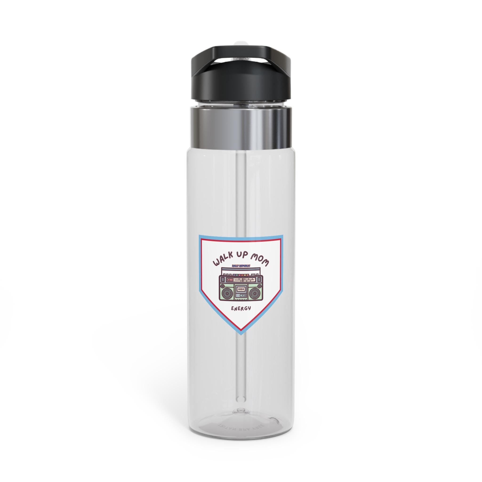 Baseball Walk Up Mom Water Bottle, by Rally Republic