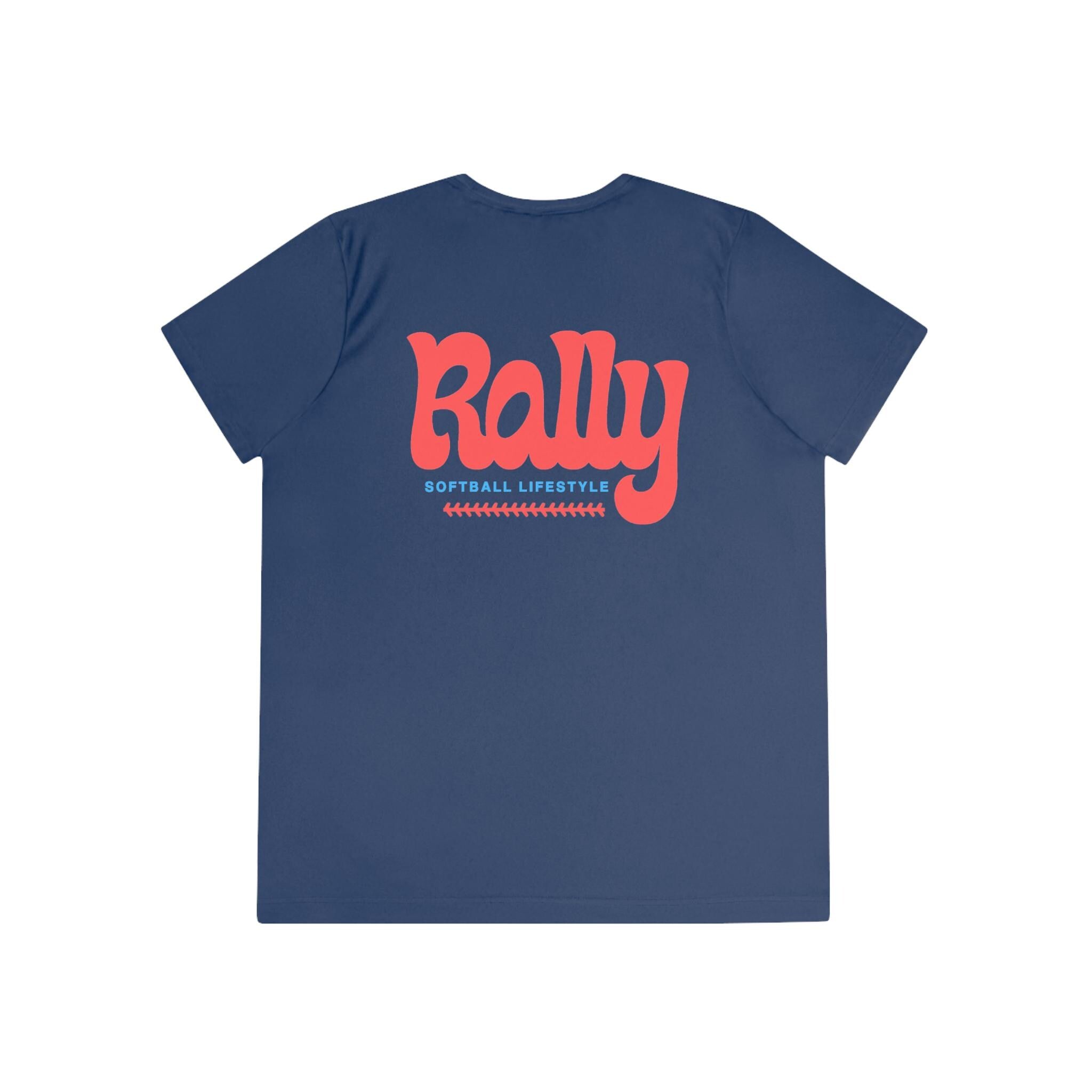Rally Softball Lifestyle Ladies Competitor Tee, by Rally Republic