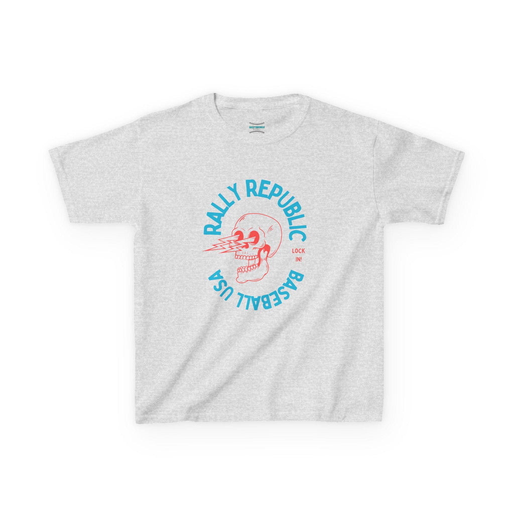 Rally Republic Baseball Lock In Kids Tee (blue)