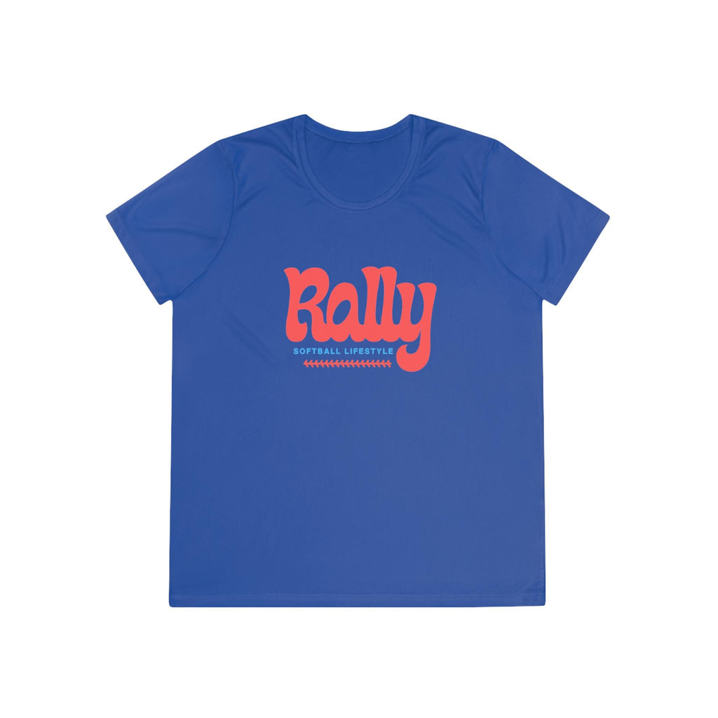 Rally Softball Lifestyle Ladies Competitor Tee, by Rally Republic