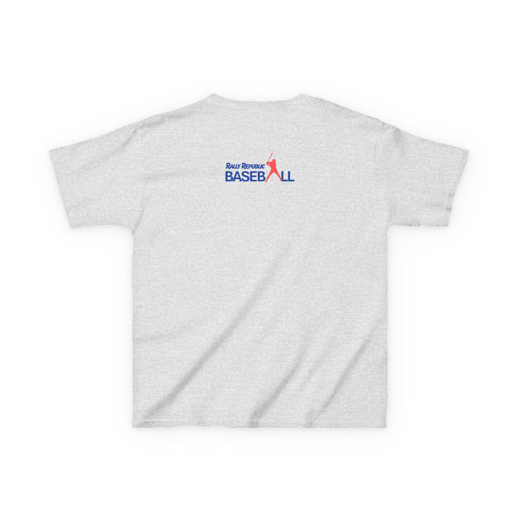 Rally Republic Baseball Lock In Kids Tee (red)
