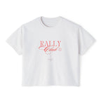 Rally Club Baseball Women's Boxy Tee, by Rally Republic