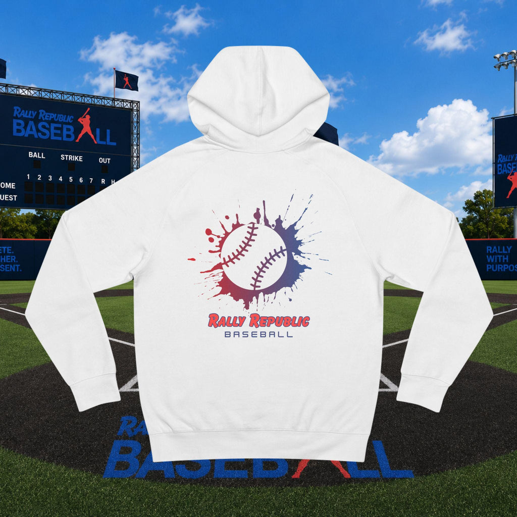 Rally Republic Hitter Logo Adult Baseball Hoodie