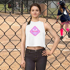 Rally Chant Diamond Diva Crop Top | Softball Graphic Crop Top by Rally Republic