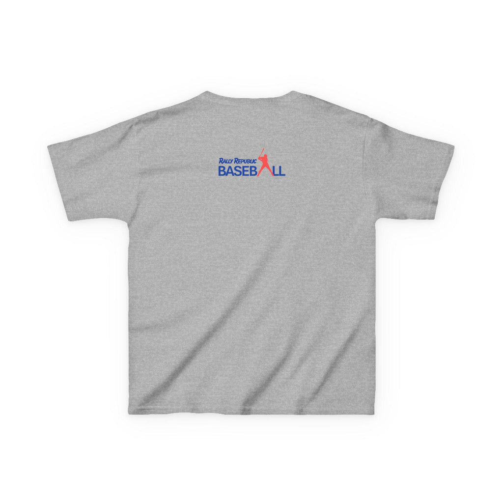 Rally Republic Baseball Lock In Kids Tee (red)