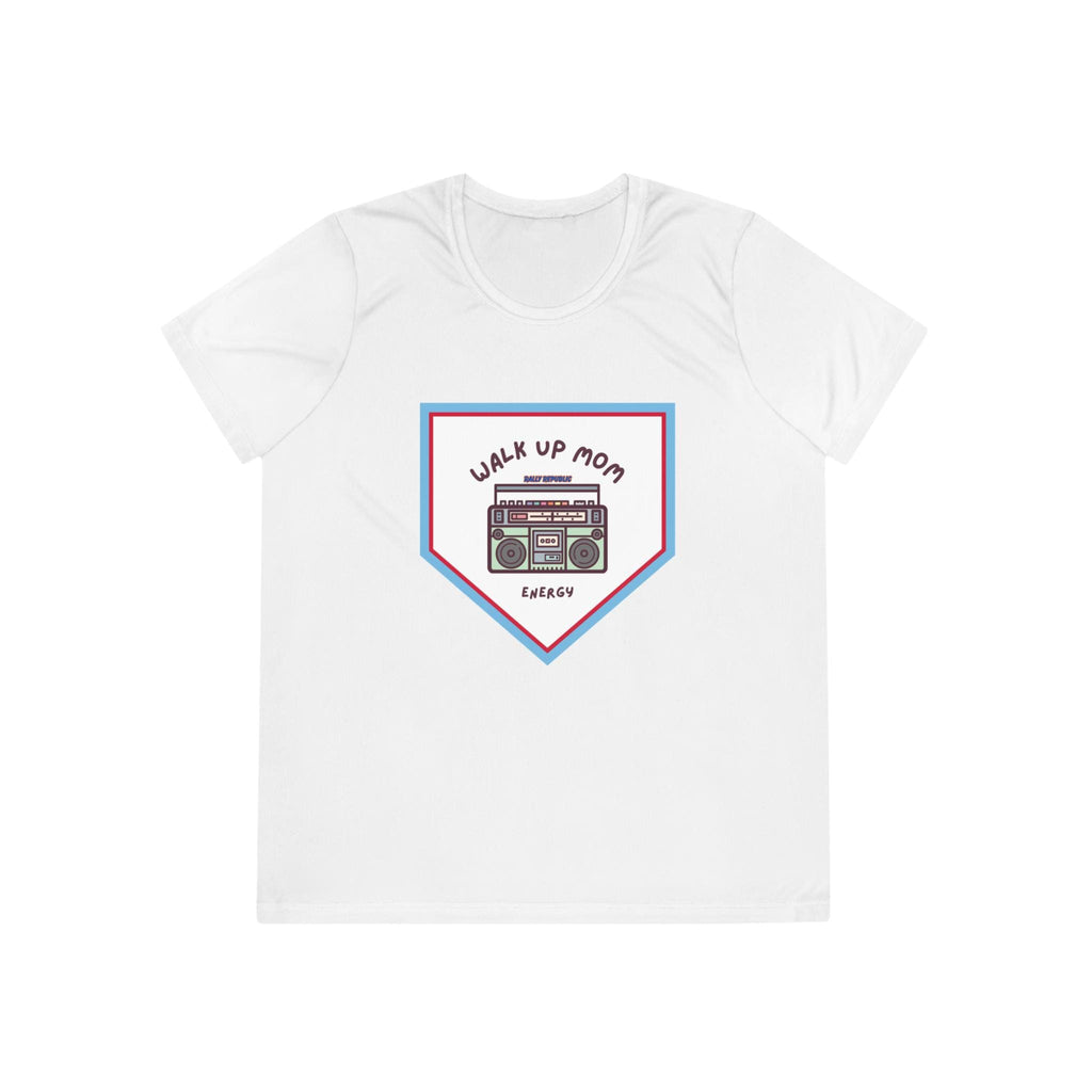 Walk Up Mom Energy Ladies Competitor Tee, by Rally Republic