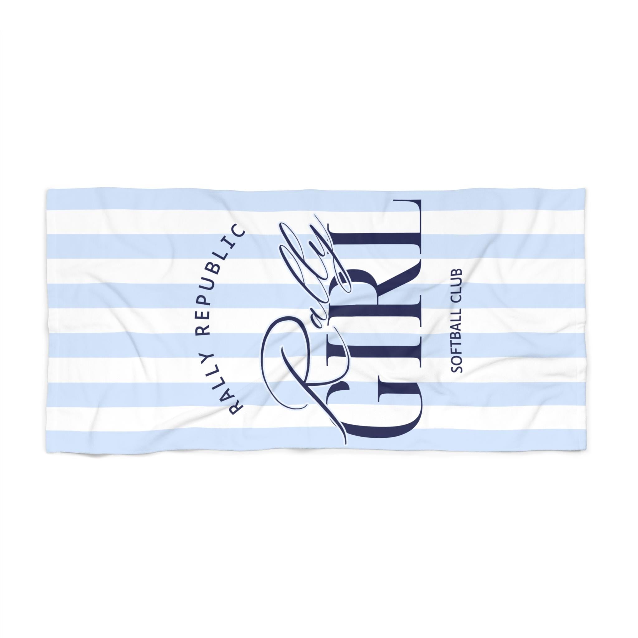 Rally Girl Softball Club Pool Towel, by Rally Republic