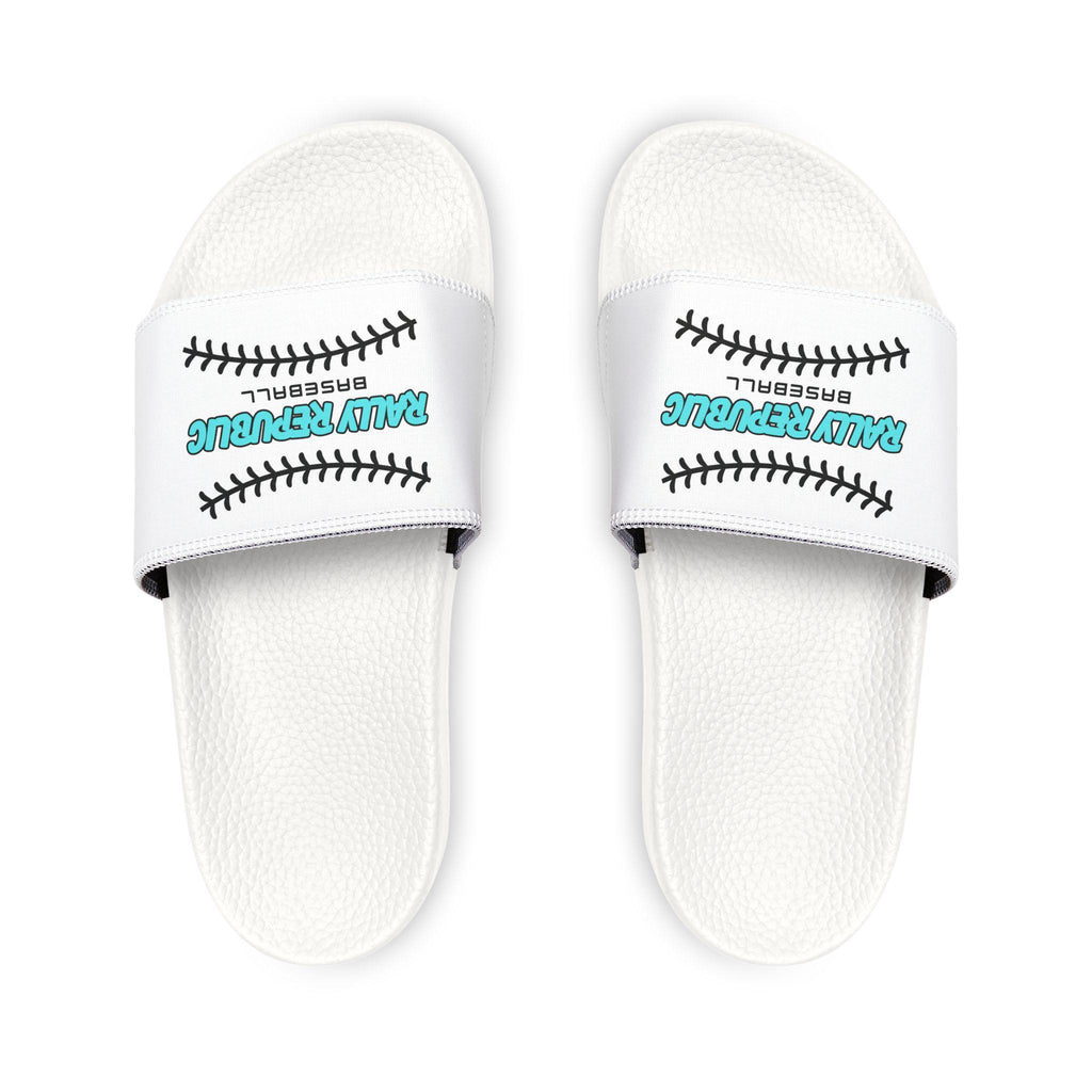Rally Baseball Youth Removable-Strap Slides, by Rally Republic