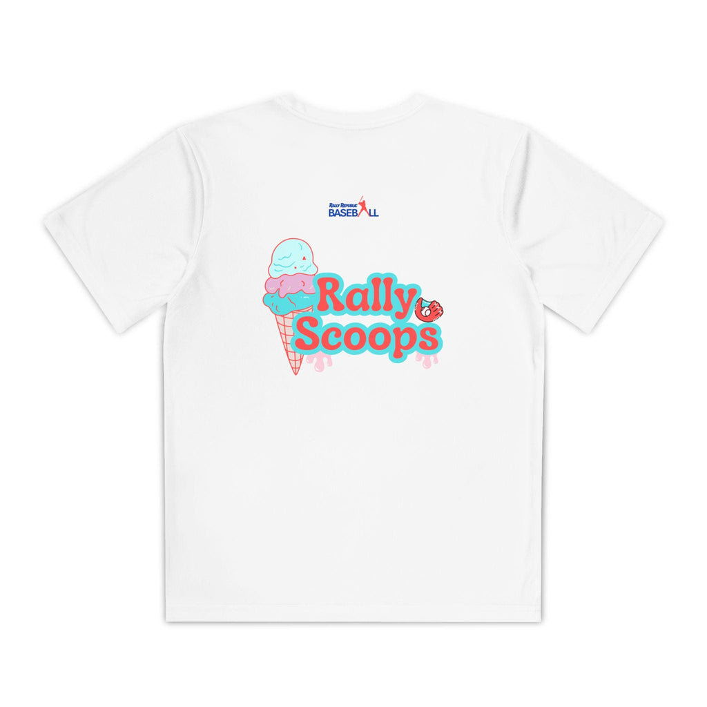 Rally Scoops Youth Competitor Tee, by Rally Republic
