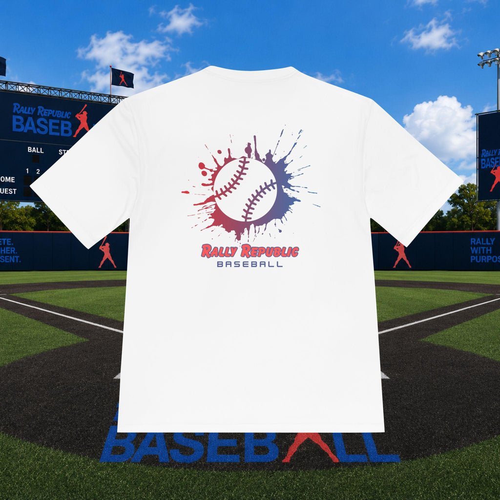 Rally Cap Adult Competitor Tee, by Rally Republic