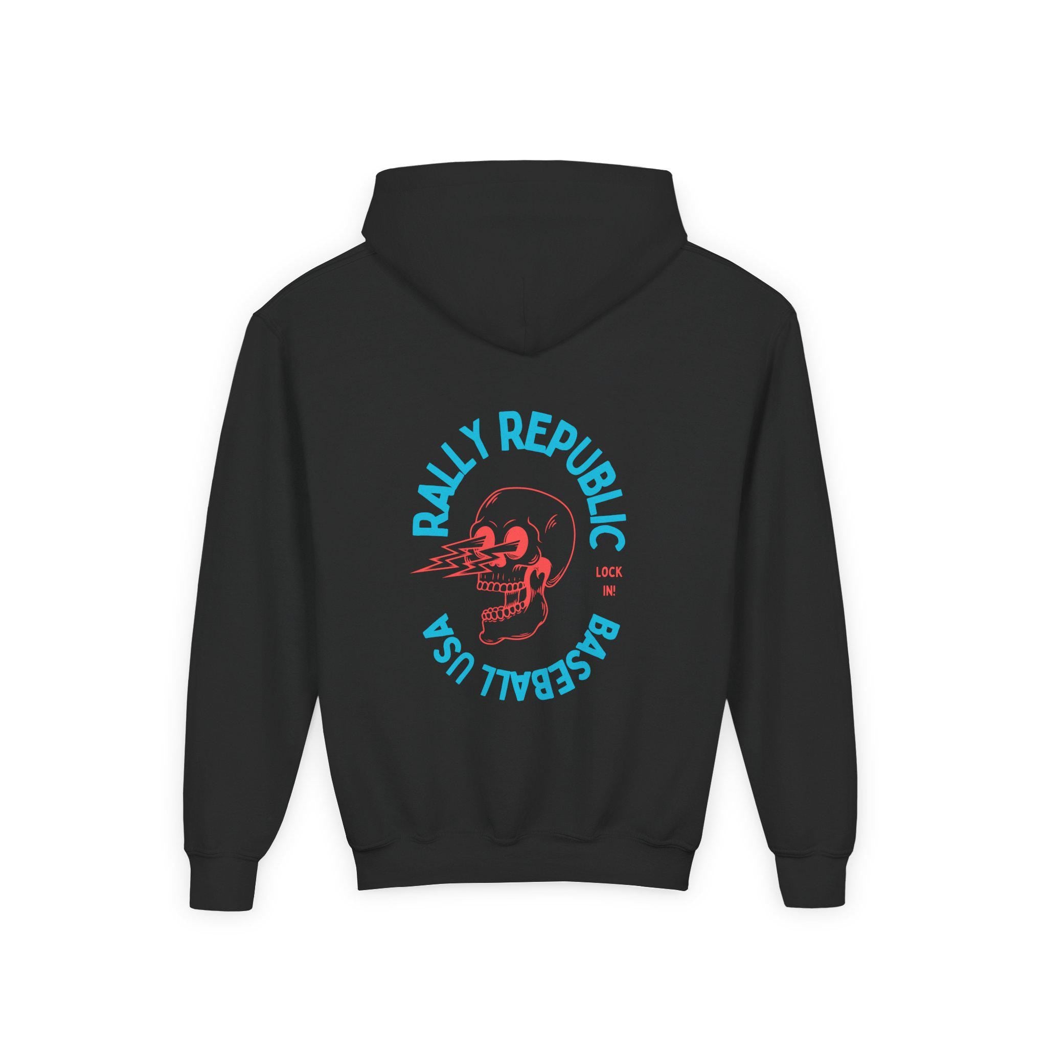 Rally Republic Baseball Lock In Youth Hoodie