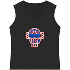 Catch The Rally Women's Sleeveless Competitor V-Neck Tee