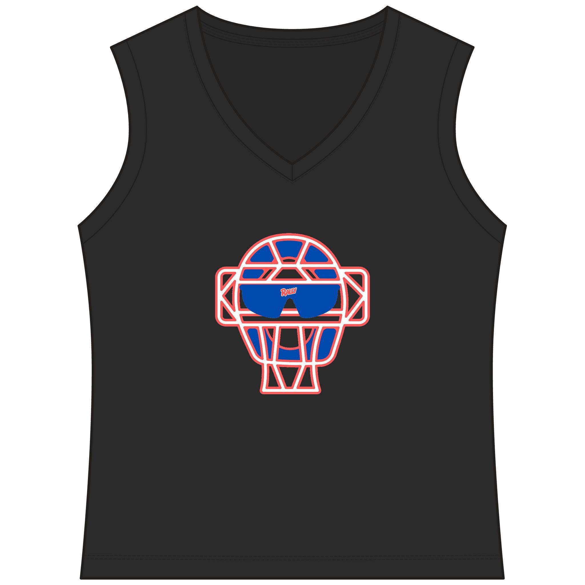 Catch The Rally Women's Sleeveless Competitor V-Neck Tee