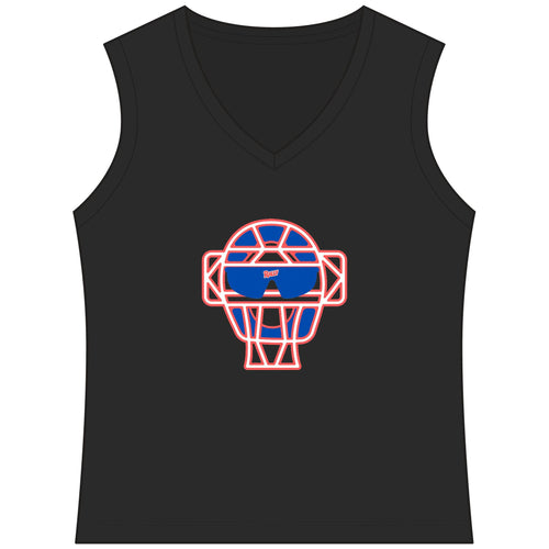 Catch The Rally Women's Sleeveless Competitor V-Neck Tee
