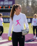 Rally Girl Signature Hitter Long Sleeve Hoodie Tee, by Rally Republic