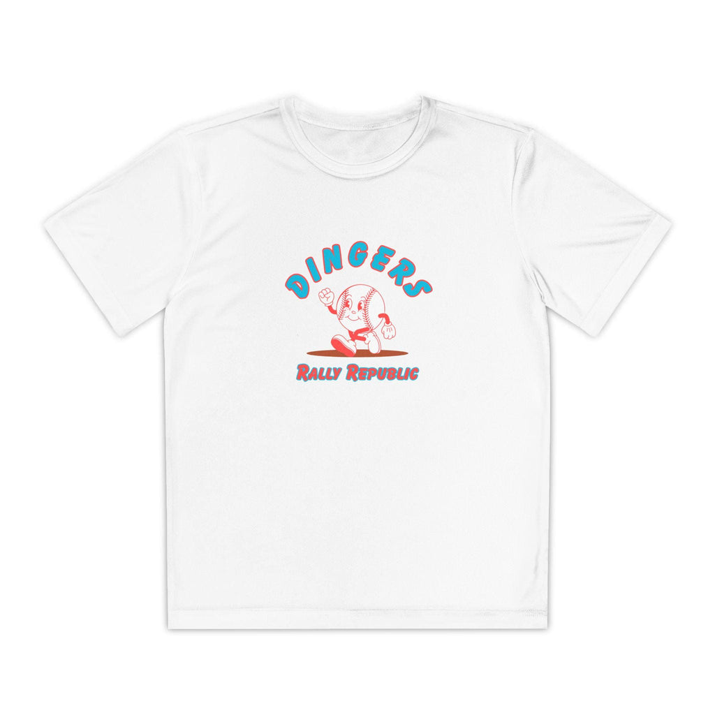 Dingers Youth Competitor Tee, by Rally Republic