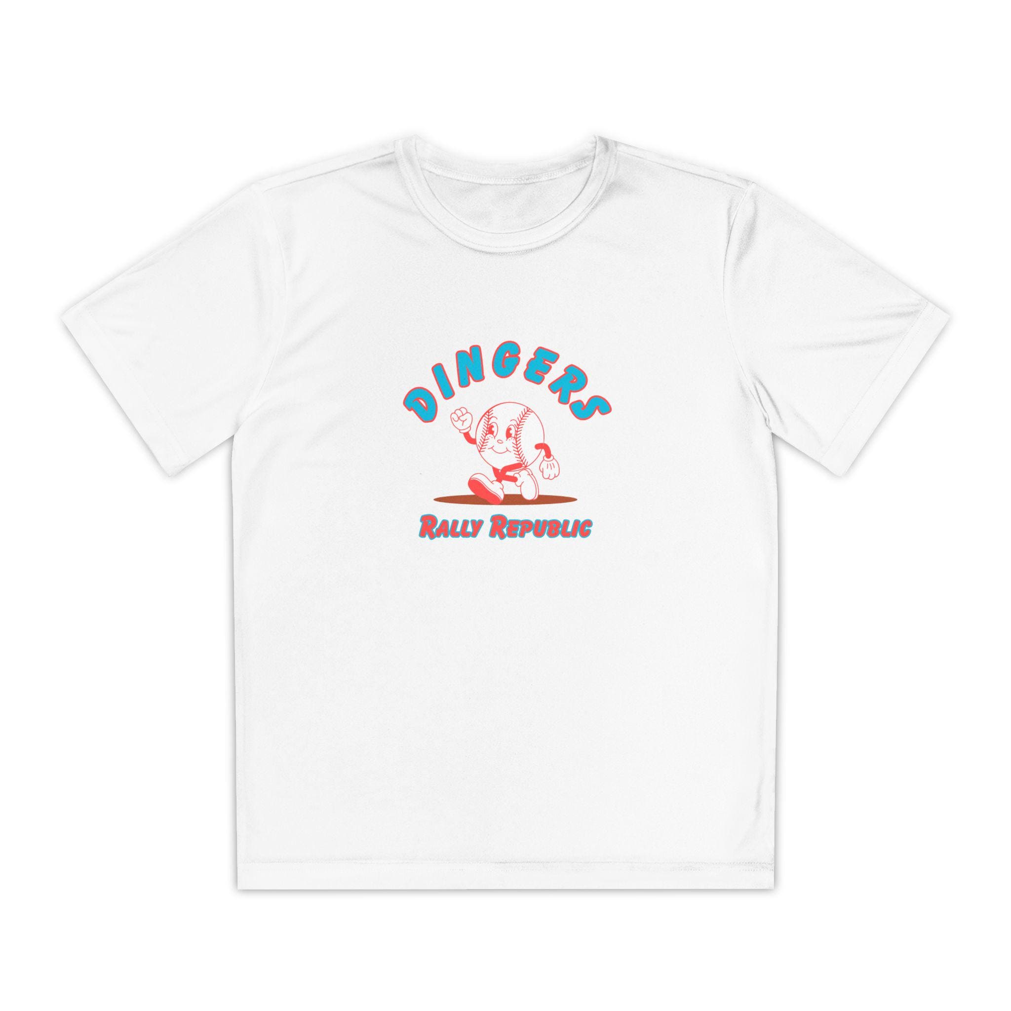 Dingers Youth Competitor Tee, by Rally Republic
