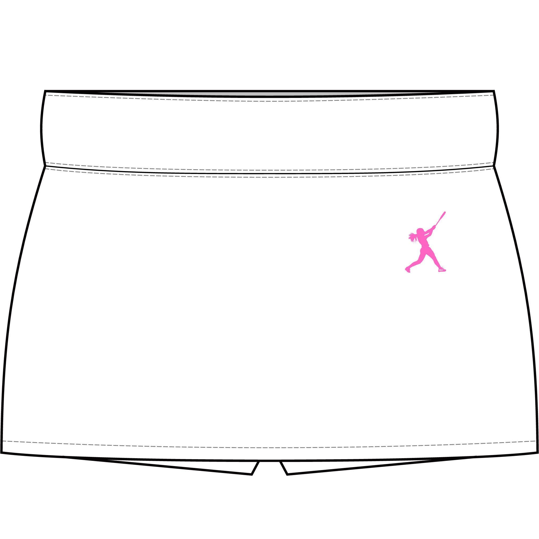 Rally Girl Signature Hitter Skort, by Rally Republic