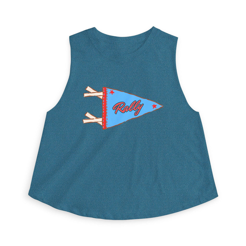 Rally Pennant Crop Top, by Rally Republic