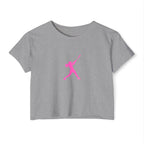 Rally Girl Signature Hitter Crop Top Tee, by Rally Republic