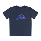 Backwards Rally Cap Youth Competitor Tee, by Rally Republic