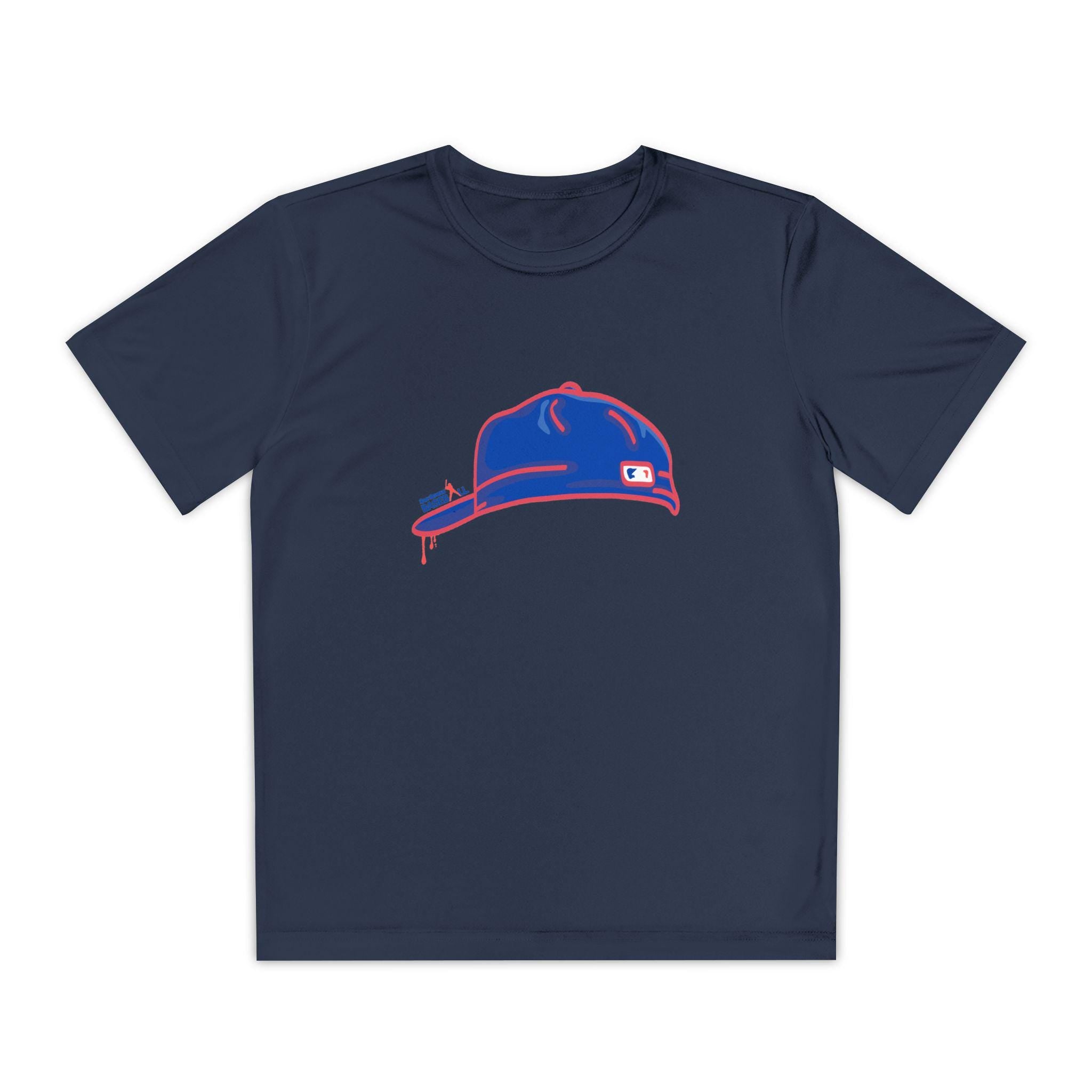 Backwards Rally Cap Youth Competitor Tee, by Rally Republic