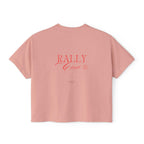 Rally Club Baseball Women's Boxy Tee, by Rally Republic