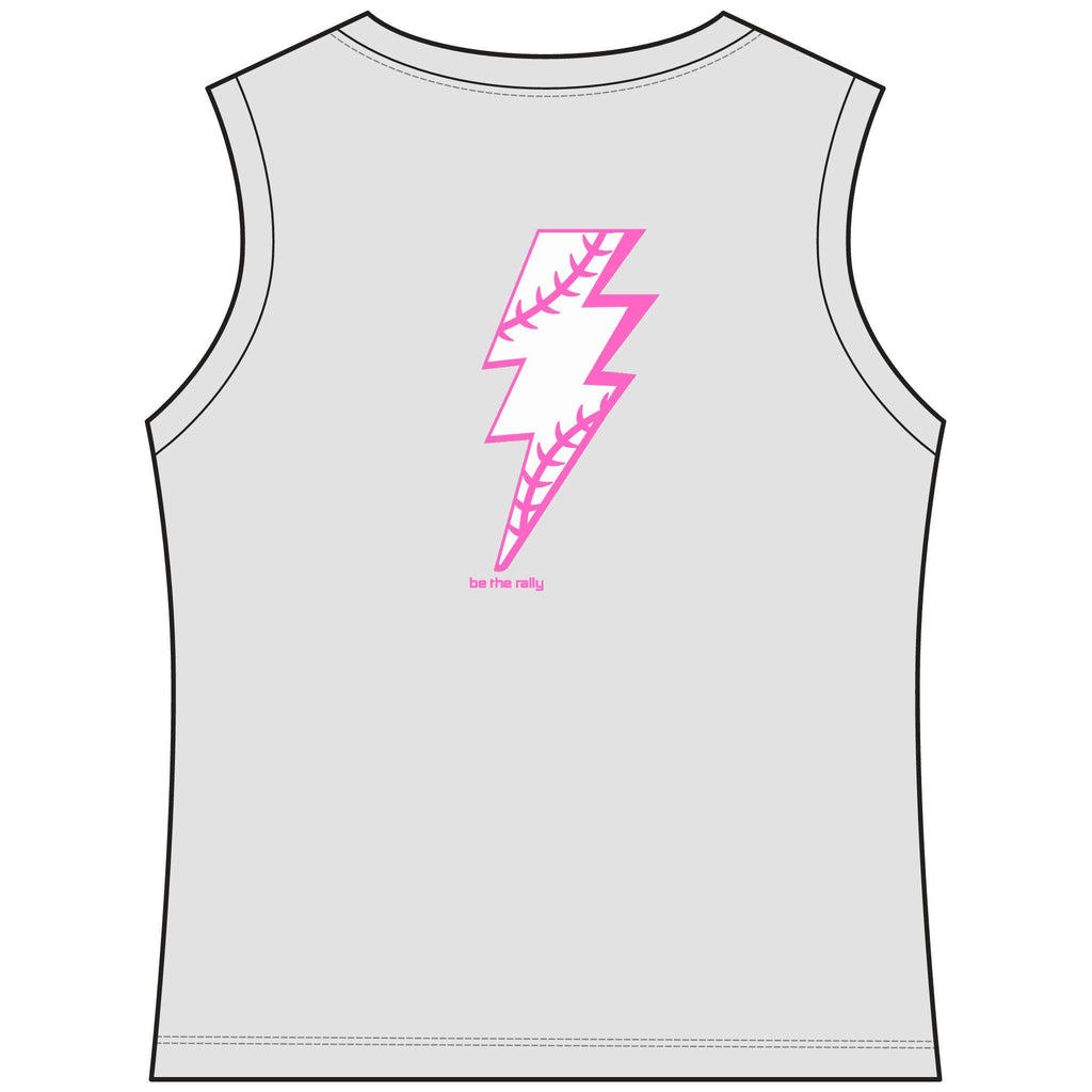 Be The Rally Women's Sleeveless Competitor V-Neck Tee, by Rally Republic