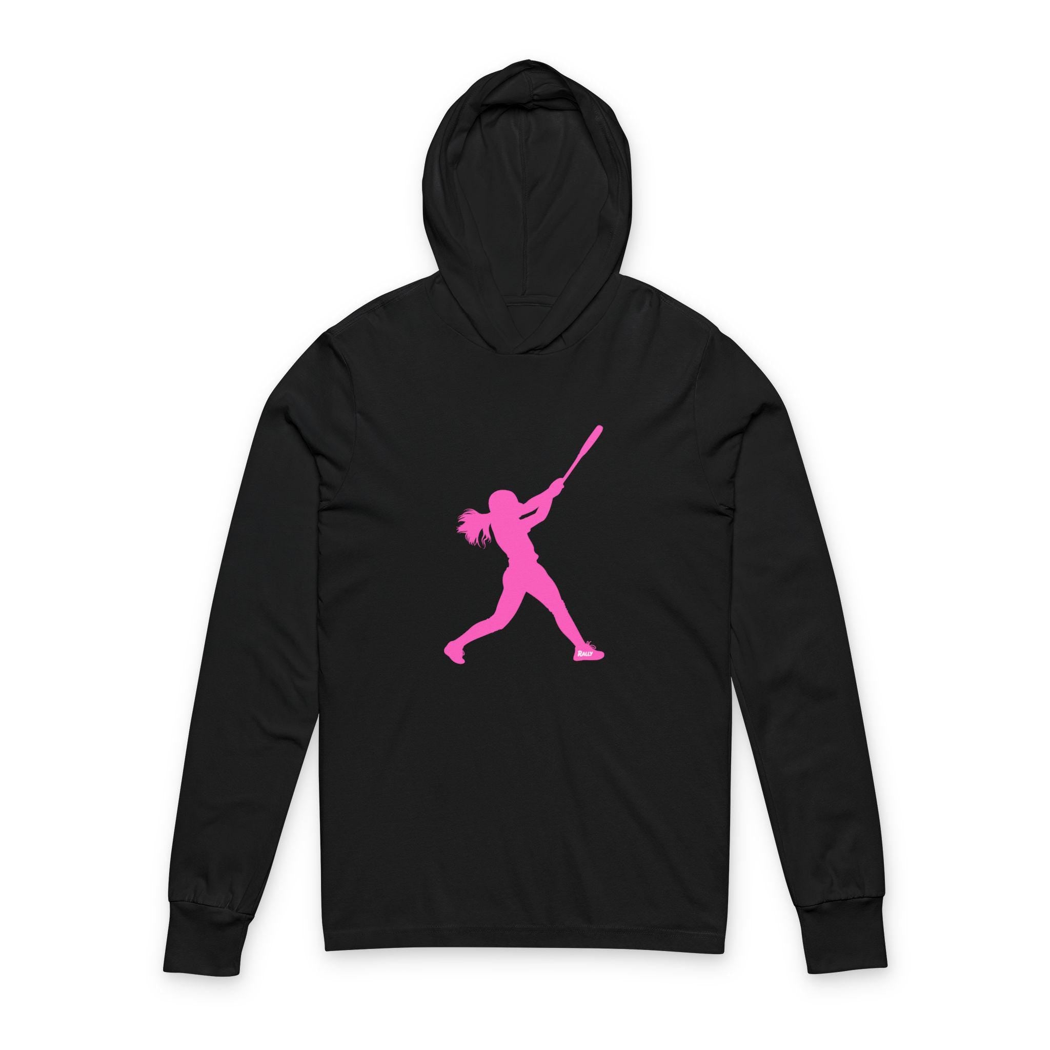 Rally Girl Signature Hitter Long Sleeve Hoodie Tee, by Rally Republic