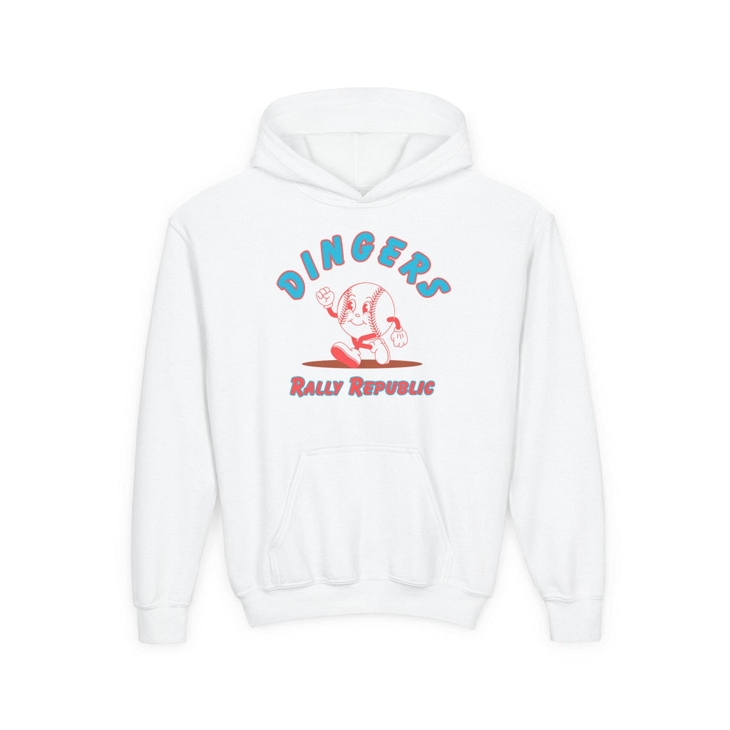 Dingers Youth Hoodie, by Rally Republic