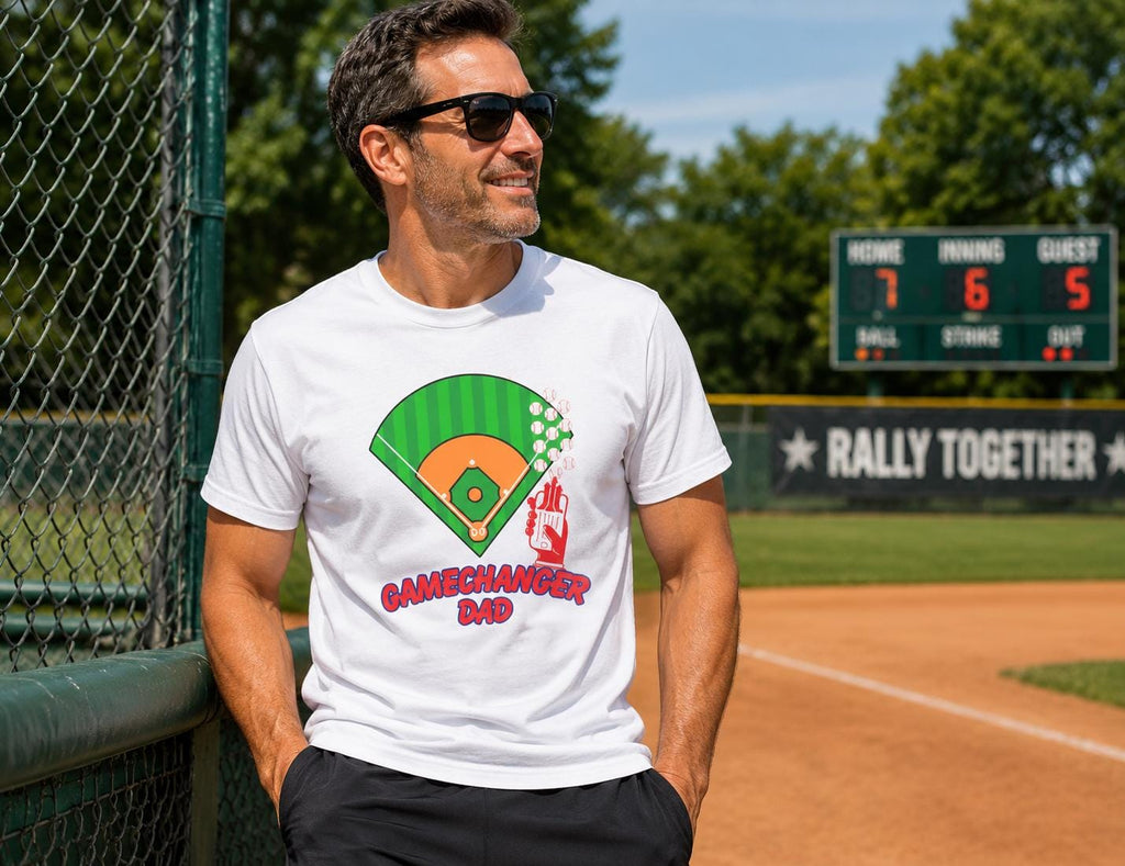 The Game Changer Dad T-Shirt, by Rally Republic